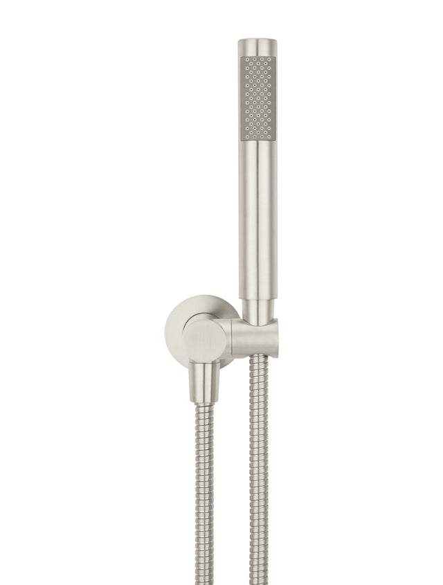 Round Shower on Bracket - PVD Brushed Nickel (SKU: MZ06-R-PVDBN) by Meir