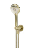 Round Three Function Hand Shower on Fixed Bracket - PVD Tiger Bronze - MZ08-PVDBB