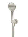 Round Three Function Hand Shower on Fixed Bracket - PVD Brushed Nickel - MZ08-PVDBN