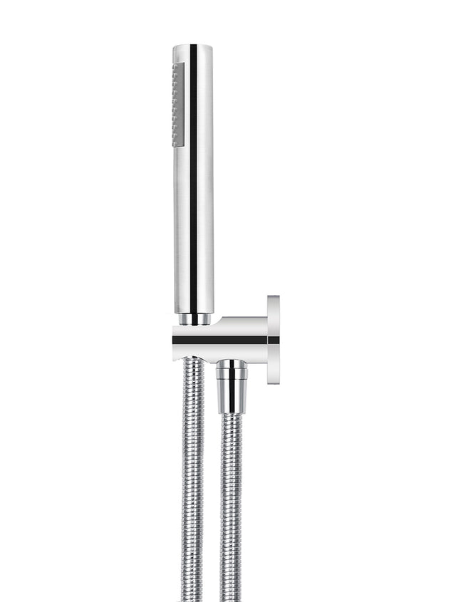Round Hand Shower on Fixed Bracket - Default Title (SKU: MZ08-R-C) by Meir