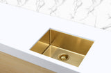 Lavello Kitchen Sink - Single Bowl 450 x 450 - Brushed Bronze Gold - MKSP-S450450-BB